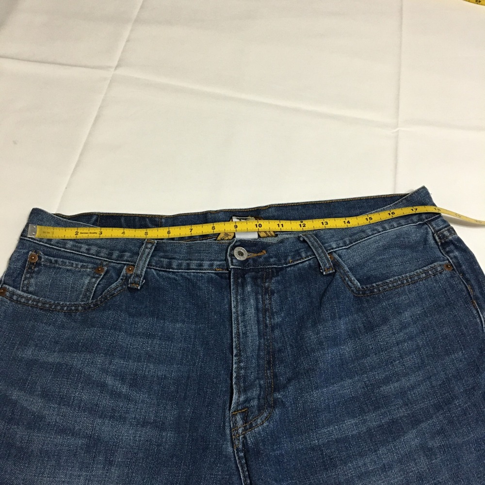Lucky Brand Jeans Mens Size 36 Blue Straight Leg - Picture 7 of 10